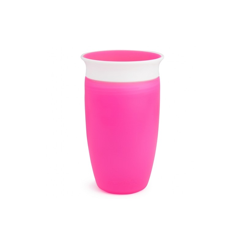 VASO ANTIGOTEO ROSA 295ML MIRACLE 360º MUNCHKIN