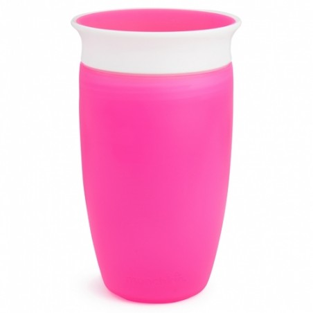 VASO ANTIGOTEO ROSA 295ML MIRACLE 360º MUNCHKIN