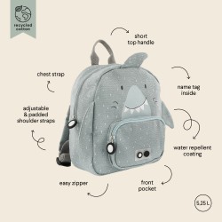 MOCHILA PEQUEÑA  - Mr. Shark 5,25L