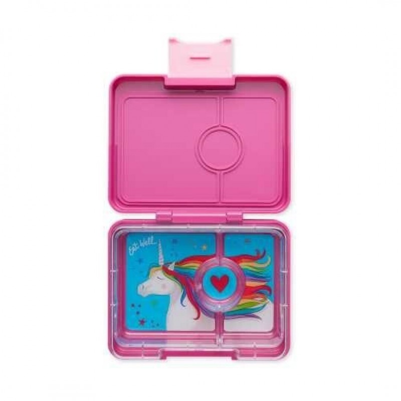 YUMBOX SNACK 3C PURPLE + UNICORNIO