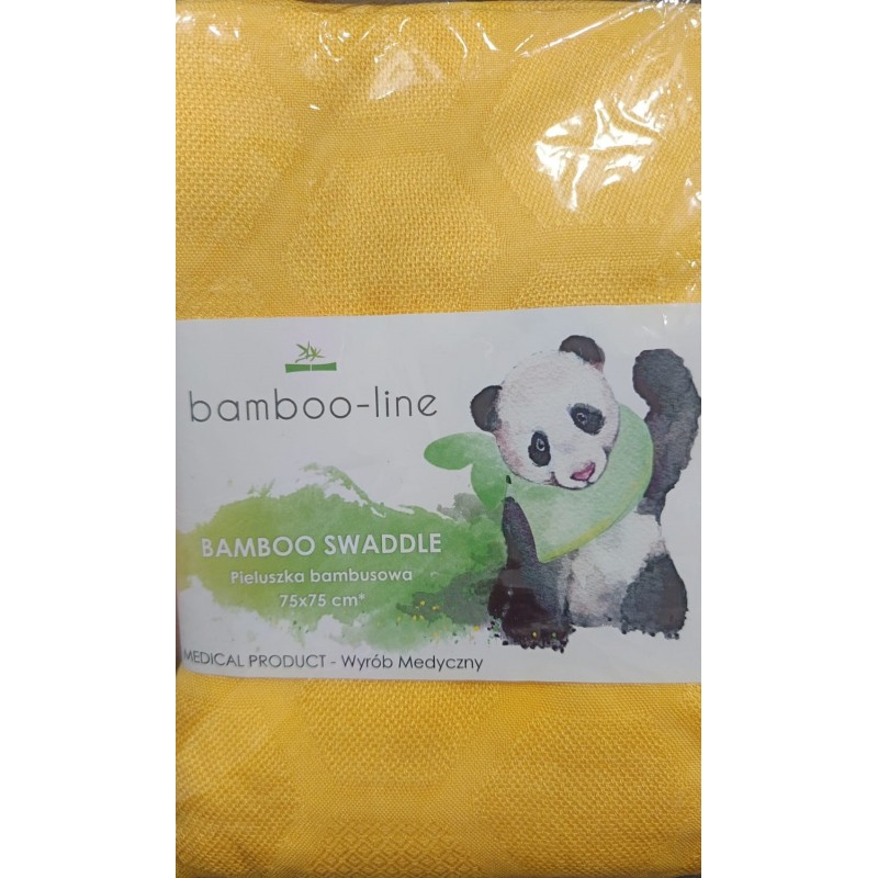 MUSELINA BAMBOO 75*75 AMARILLA