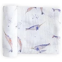 MUSELINA DE BAMBU 120*120 NARWHAL