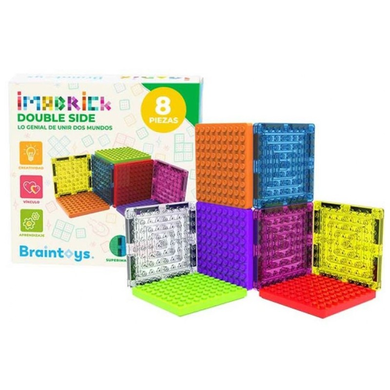 IMABRICK 8 PIEZAS DOBLE CARA 