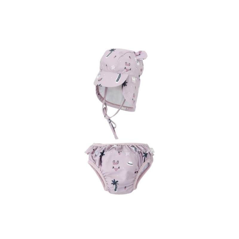 SET BAÑADOR GORRA HAWAI T.3/9 BIMBIDREAMS