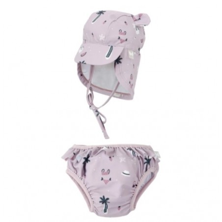 SET BAÑADOR GORRA HAWAI T.3/9 BIMBIDREAMS