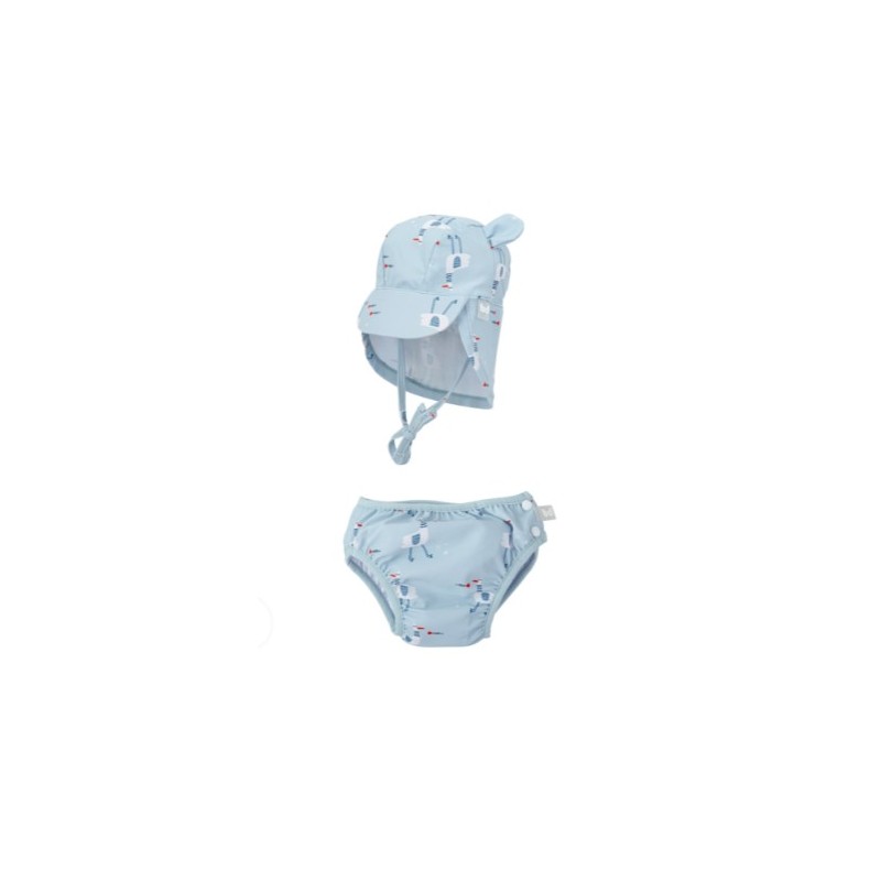 SET BAÑADOR GORRA GAVINA T.3/9 BIMBIDREAMS