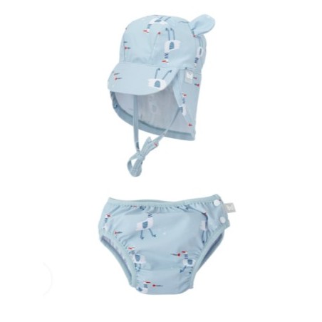 SET BAÑADOR GORRA GAVINA T.3/9 BIMBIDREAMS