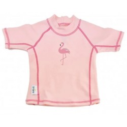 CAMISETA FLAMENCO MANGA CORTA