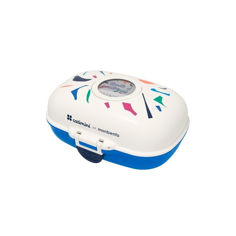 CAJA ALMUERZO MONBENTO GRAM CATIMINI BLUE TERRAZO