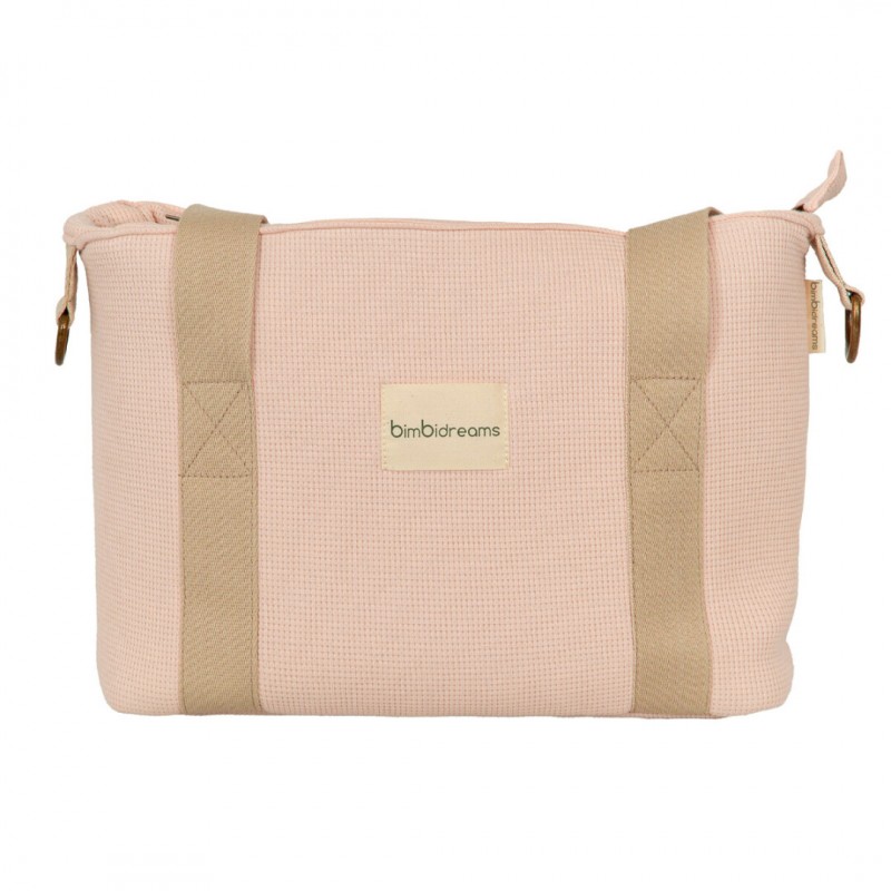 CROSSBODY + CAMBIADOR WAFFLE ROSA
