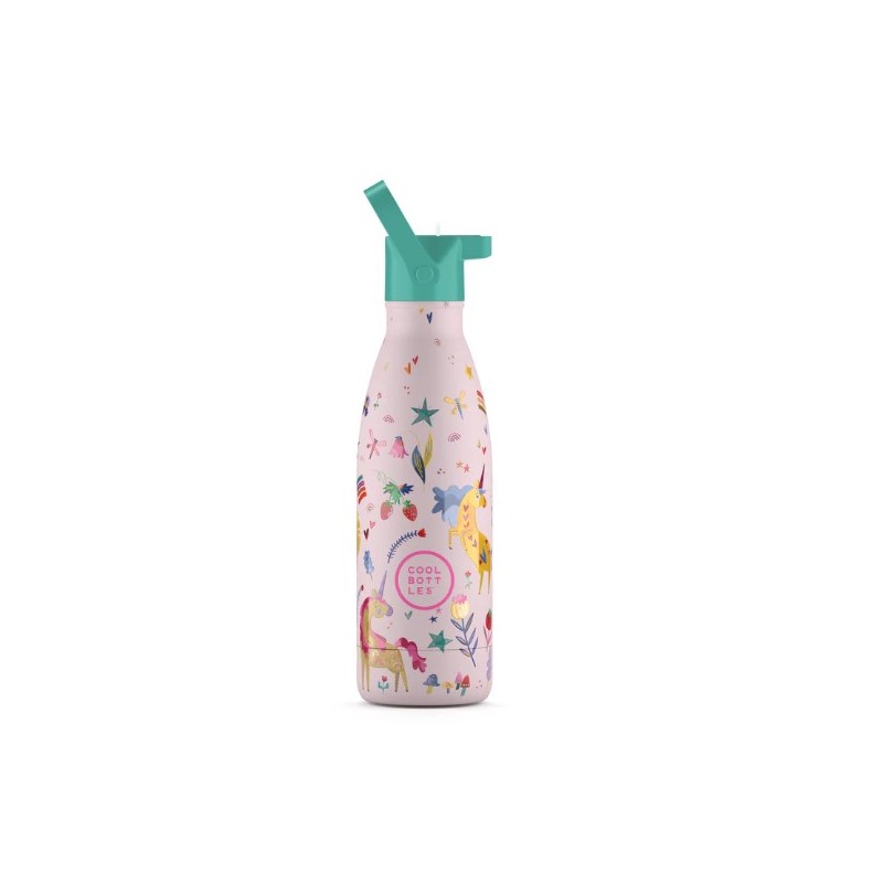 The kids bottle funny unicorns 350 ml