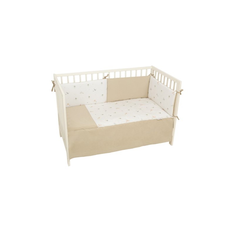 EDREDÓN + PROT 60*120 PALM