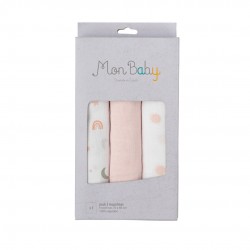 PACK 3 MUSELINAS 80*80...