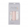PACK 3 MUSELINAS 80*80 ASTROS ROSA