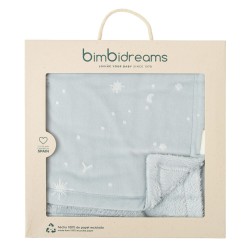 MANTA EMBOSED 80*110 AZUL