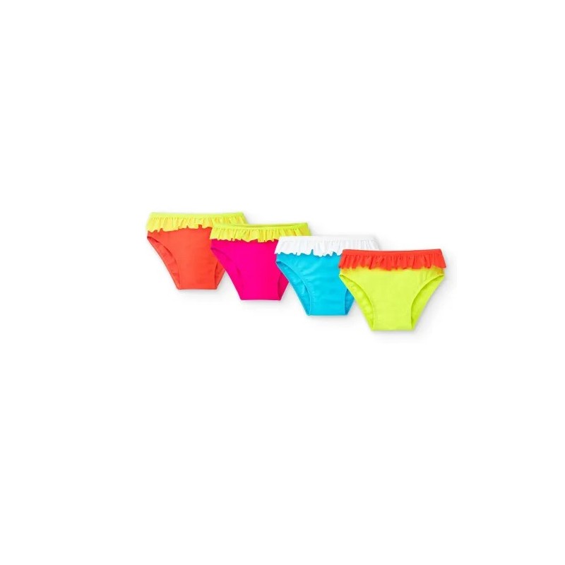 BIKINI CARVICO AMARILLO NEON 2-3AÑOS