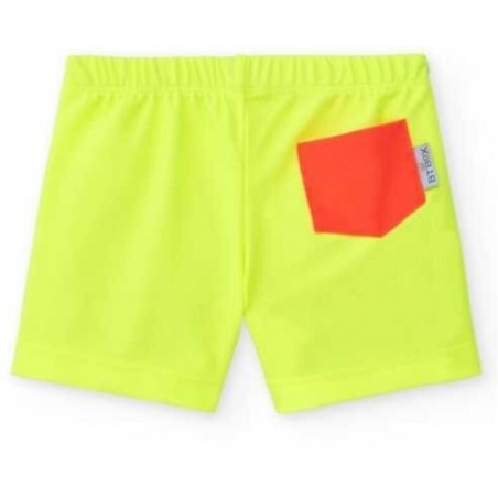 BOXER CARVICO UPF 50+ AMARILLO NEON 4-5 AÑOS