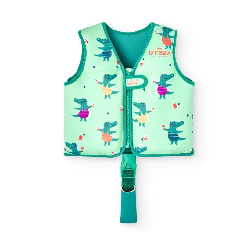 CHALECO COCODRILOS TALLA M 19-30 KG