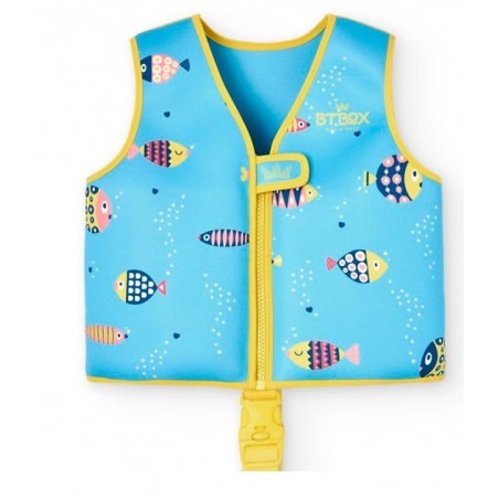 CHALECO BTBOX PECES TALLA M 19-30 KG