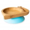 PLATO BAMBOO CARACOL AZUL