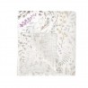 MUSELINA BAMBU 120*120 NIZA BLANCO LILA